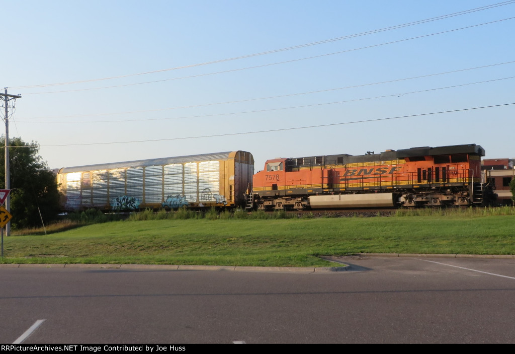 BNSF 7578 DPU